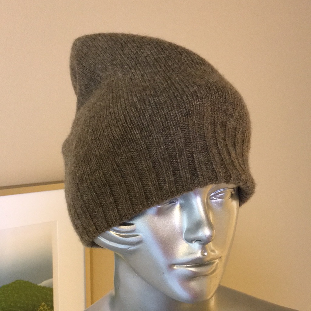 100% Cashmere Knit Beanie Reversible By St. Bernard — image 2 of 8